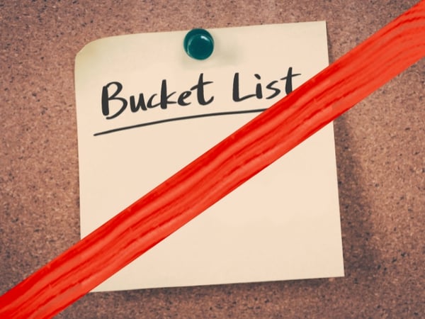 What about an Anti-Bucket List?